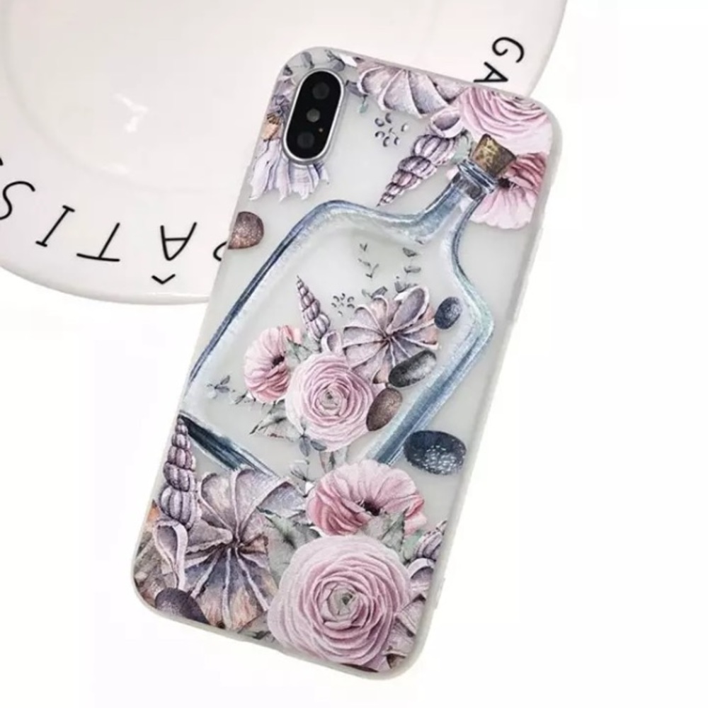 FINAL SALE iPhone X/XS Case Seashells Bottle - Picture 2 of 4
